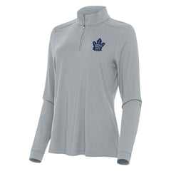 Toronto Maple Leafs Antigua Women's Intent Quarter-Zip Top