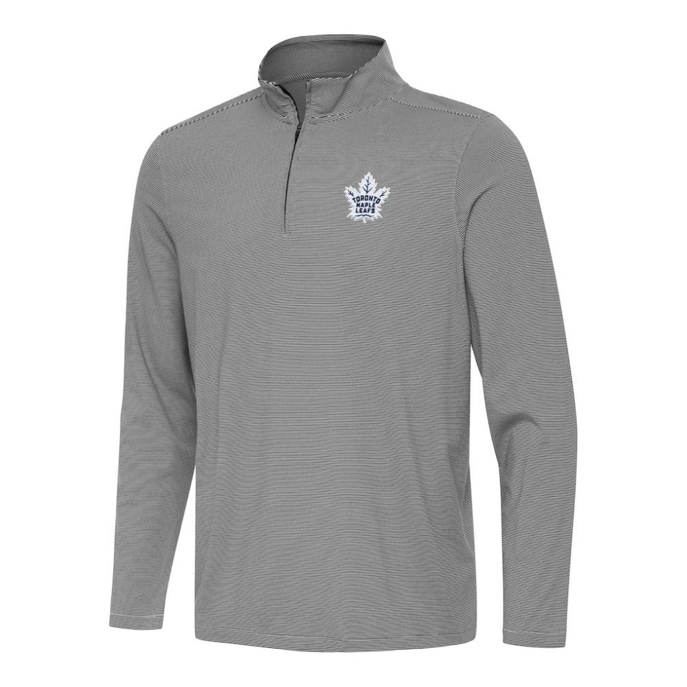 Toronto Maple Leafs Antigua Twine Quarter-Zip Top