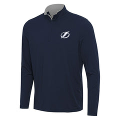 Tampa Bay Lightning Antigua Content Quarter-Zip Pullover Top