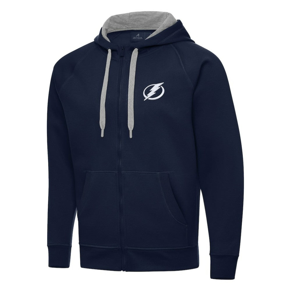 Tampa Bay Lightning Antigua Big & Tall Victory Full-Zip Hoodie
