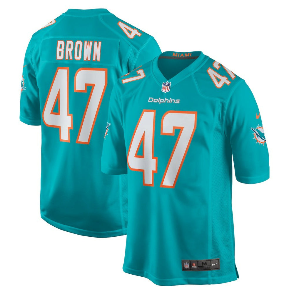 NFL Miami Dolphins Cam Brown Game Jersey
