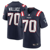NFL New England Patriots Caedan Wallace Game Jersey