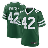NFL New York Jets Thomas Hennessy Team Game Jersey