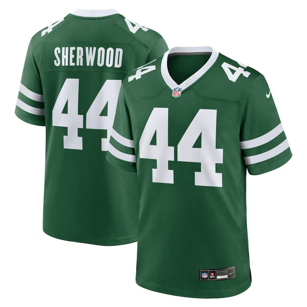 NFL New York Jets Jamien Sherwood Team Game Jersey