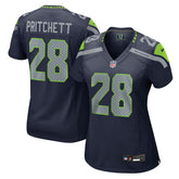 NFL Seattle Seahawks Nehemiah Pritchett Women's Team Game Jersey