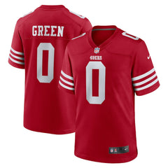 NFL San Francisco 49ers Renardo Green Game Jersey