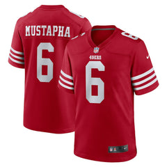 NFL San Francisco 49ers Malik Mustapha Game Jersey