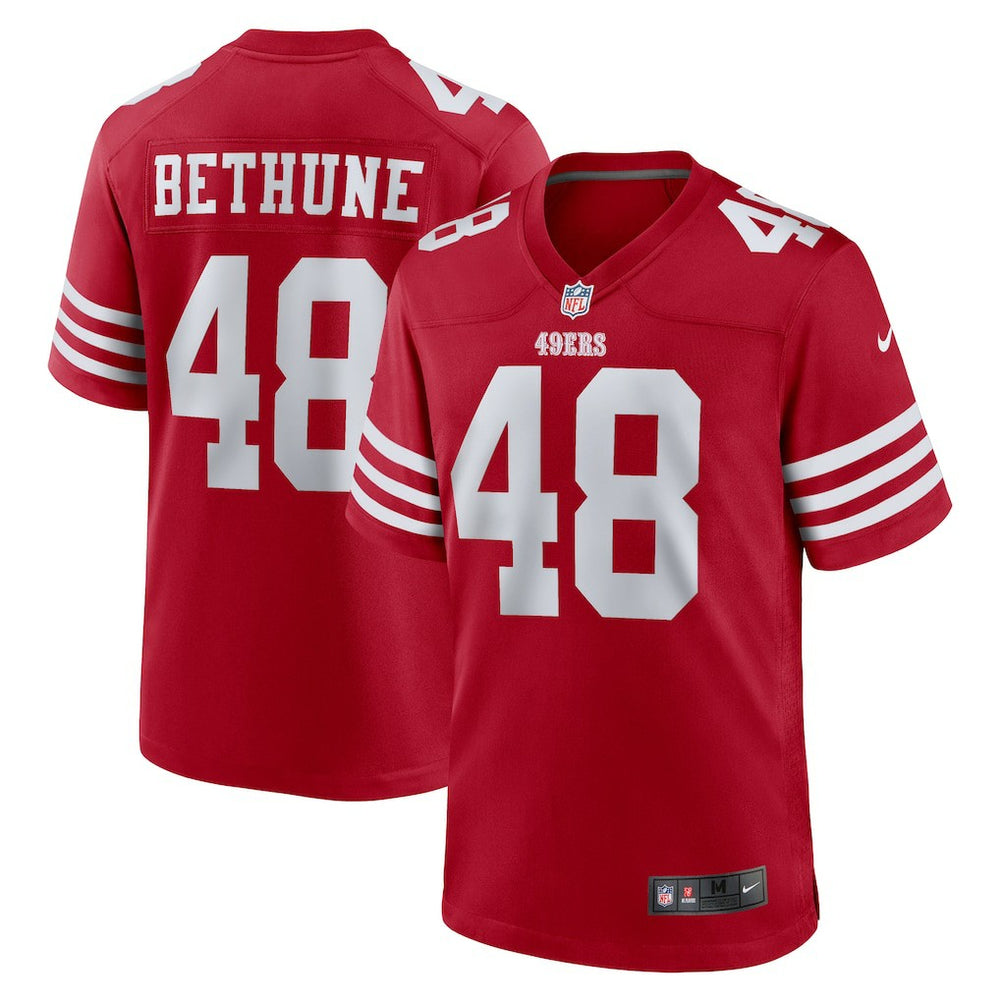 NFL San Francisco 49ers Tatum Bethune Game Jersey