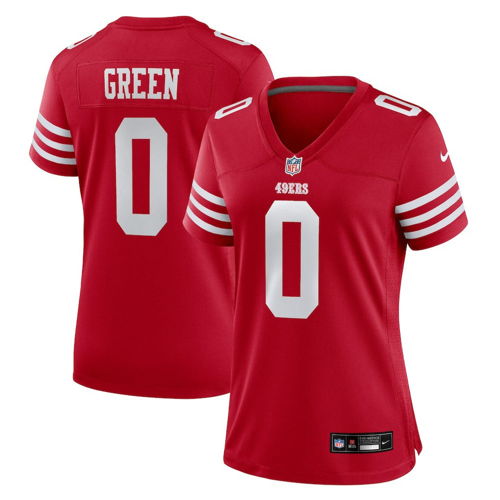 NFL San Francisco 49ers Renardo Green Women's Team Game Jersey
