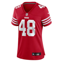 NFL San Francisco 49ers Tatum Bethune Women's Team Game Jersey