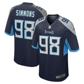 NFL Tennessee Titans Jeffery Simmons Game Jersey