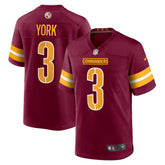 NFL Washington Commanders Cade York Game Jersey