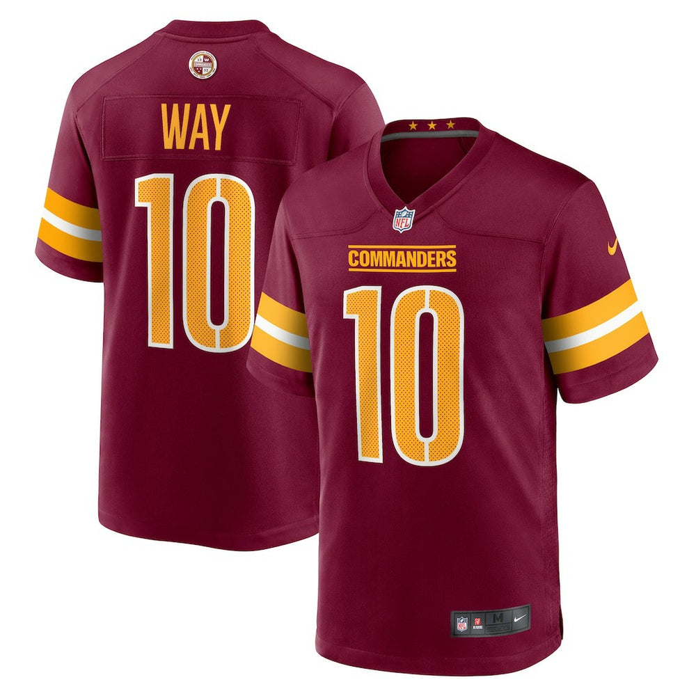 NFL Washington Commanders Tress Way Game Jersey
