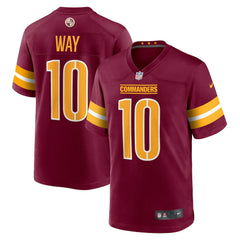 NFL Washington Commanders Tress Way Game Jersey