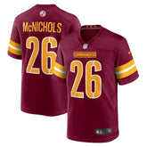 NFL Washington Commanders Jeremy McNichols Game Jersey