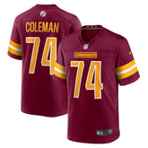NFL Washington Commanders Brandon Coleman Game Jersey