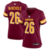 NFL Washington Commanders Jeremy McNichols Women's Team Game Jersey