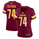 NFL Washington Commanders Brandon Coleman Women's Team Game Jersey
