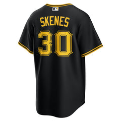 Paul Skenes Pittsburgh Pirates Alternate 2 Replica Jersey - Black | Nike