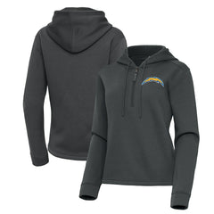 NFL Los Angeles Chargers Antigua Women's Contemporary Quarter-Zip Hoodie