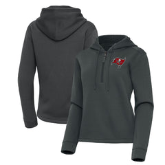 NFL Tampa Bay Buccaneers Antigua Women's Contemporary Quarter-Zip Hoodie