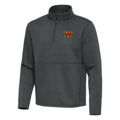 NFL Washington Commanders Antigua Twist Quarter-Zip Pullover Jacket