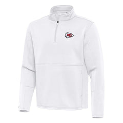 NFL Kansas City Chiefs Antigua Twist Quarter-Zip Pullover Jacket