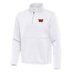 NFL Washington Commanders Antigua Twist Quarter-Zip Pullover Jacket
