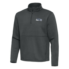 NFL Seattle Seahawks Antigua Twist Quarter-Zip Pullover Jacket