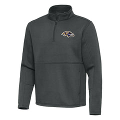 NFL Baltimore Ravens Antigua Twist Quarter-Zip Pullover Jacket