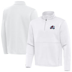 Colorado Avalanche Antigua Twist Quarter-Zip Pullover Jacket