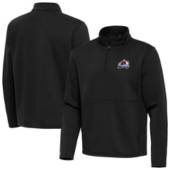 Colorado Avalanche Antigua Twist Quarter-Zip Pullover Jacket