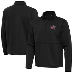 Columbus Blue Jackets Antigua Twist Quarter-Zip Pullover Jacket