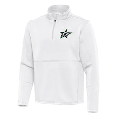 Dallas Stars Antigua Twist Quarter-Zip Pullover Jacket