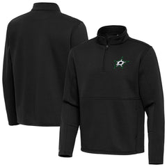 Dallas Stars Antigua Twist Quarter-Zip Pullover Jacket