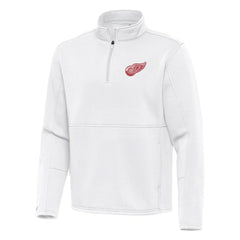 Detroit Red Wings Antigua Twist Quarter-Zip Pullover Jacket