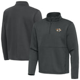 Nashville Predators Antigua Twist Quarter-Zip Pullover Jacket
