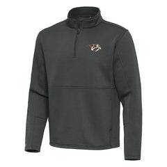 Nashville Predators Antigua Twist Quarter-Zip Pullover Jacket