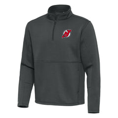 New Jersey Devils Antigua Twist Quarter-Zip Pullover Jacket