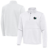 San Jose Sharks Antigua Twist Quarter-Zip Pullover Jacket