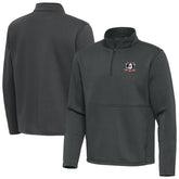 Anaheim Ducks Antigua Twist Quarter-Zip Pullover Jacket