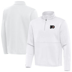 Philadelphia Flyers Antigua Twist Quarter-Zip Pullover Jacket