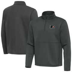Philadelphia Flyers Antigua Twist Quarter-Zip Pullover Jacket