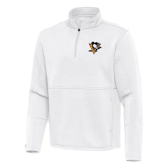Pittsburgh Penguins Antigua Twist Quarter-Zip Pullover Jacket