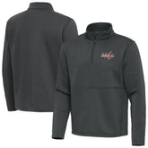 Washington Capitals Antigua Twist Quarter-Zip Pullover Jacket