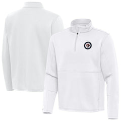 Winnipeg Jets Antigua Twist Quarter-Zip Pullover Jacket