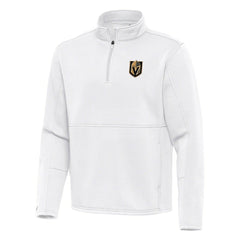 Vegas Golden Knights Antigua Twist Quarter-Zip Pullover Jacket