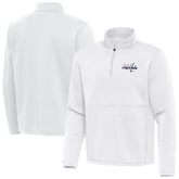 Washington Capitals Antigua Twist Quarter-Zip Pullover Jacket