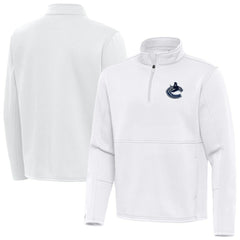 Vancouver Canucks Antigua Twist Quarter-Zip Pullover Jacket
