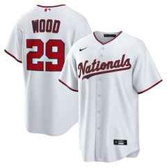 James Wood Washington Nationals Home Replica Jersey - White | Nike